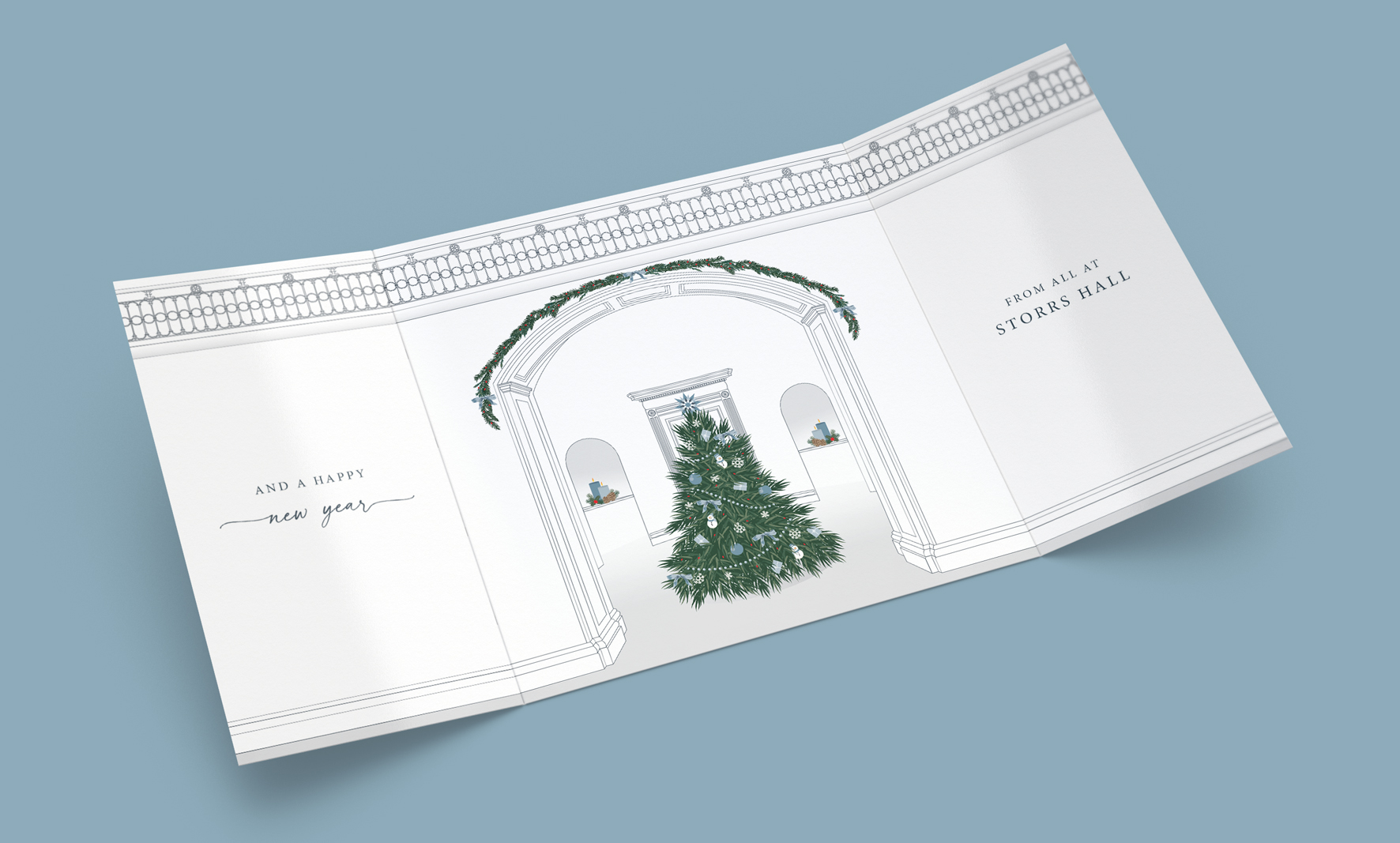 Storrs Hall Christmas Card