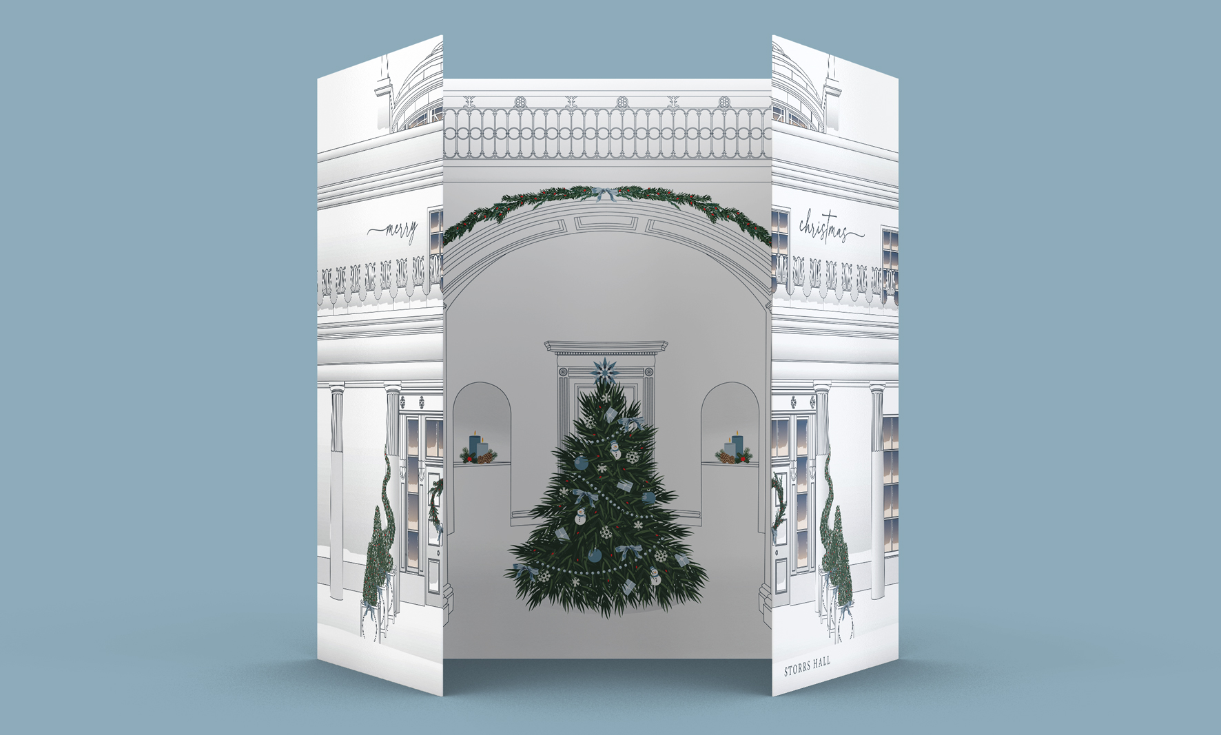 Storrs Hall Christmas Card