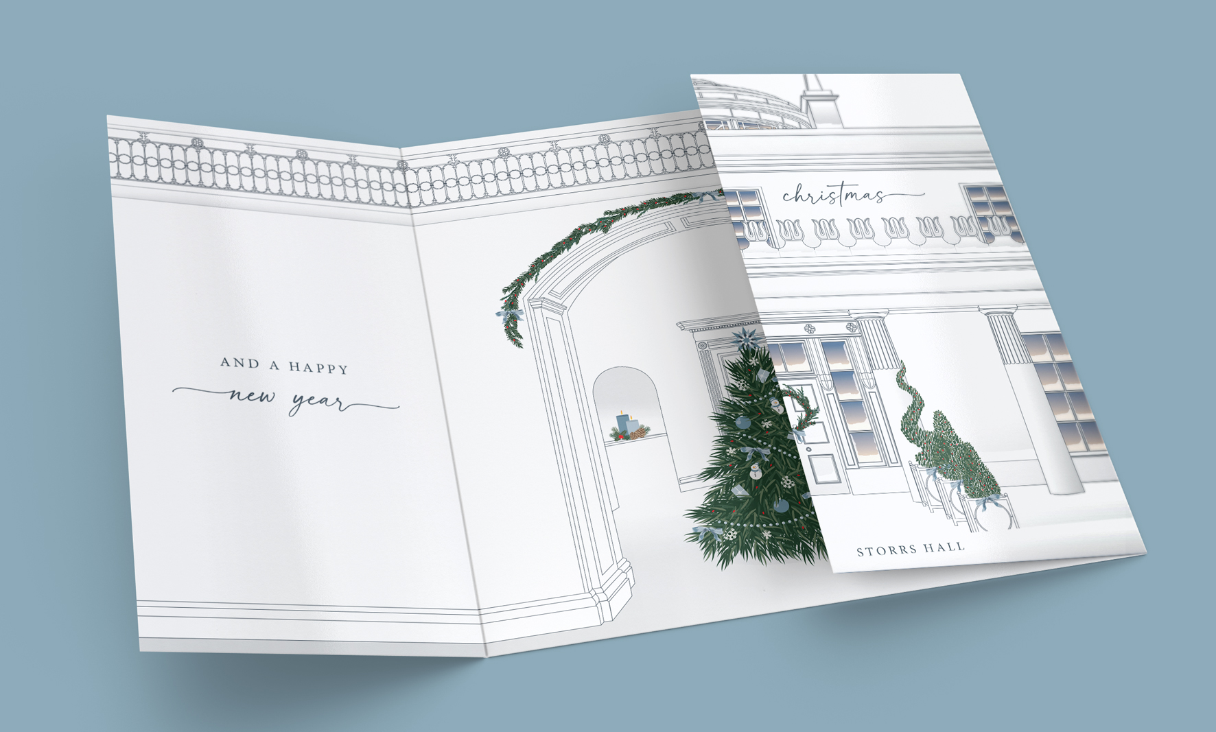 Storrs Hall Christmas Card