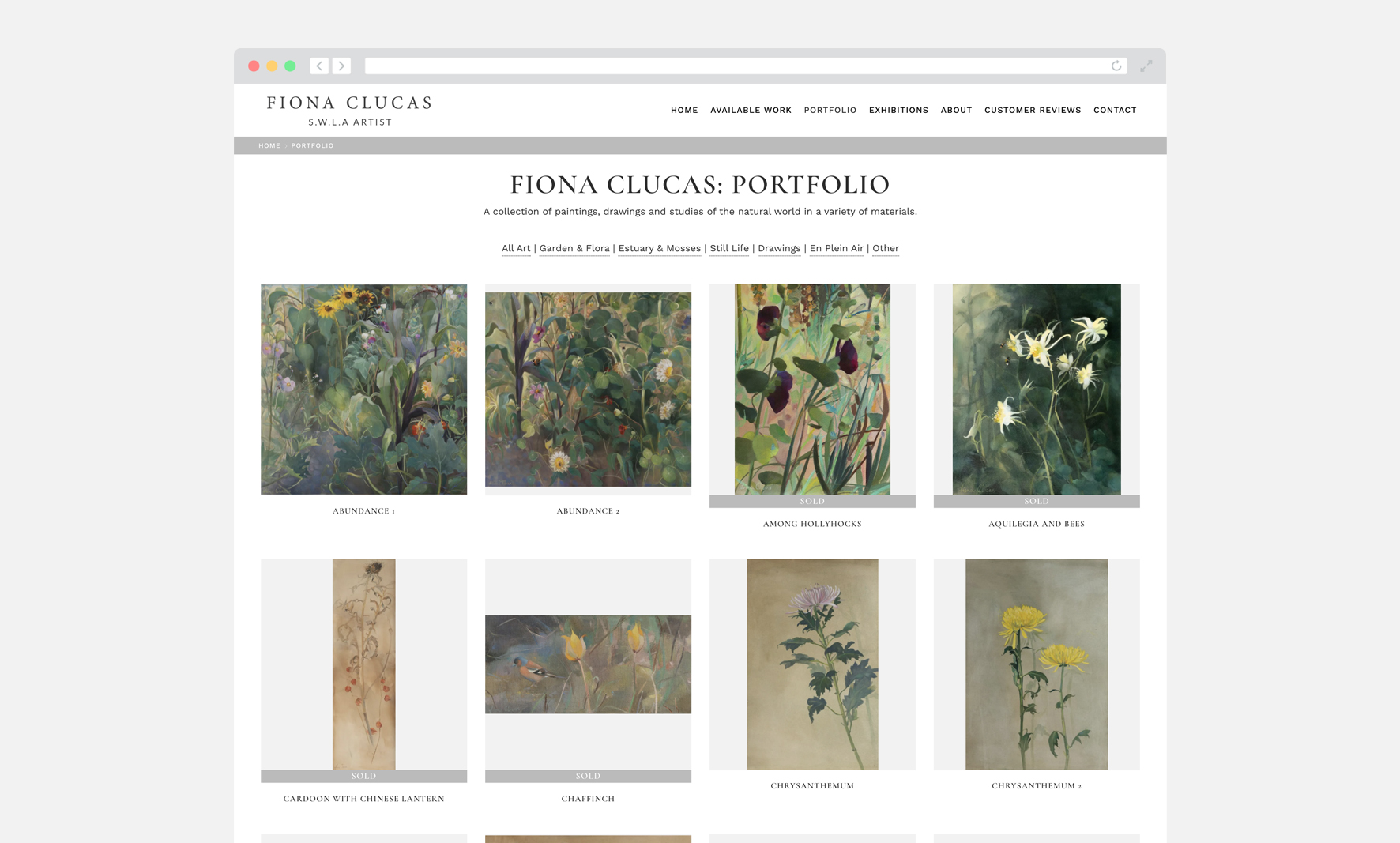 Fiona Clucas Artist